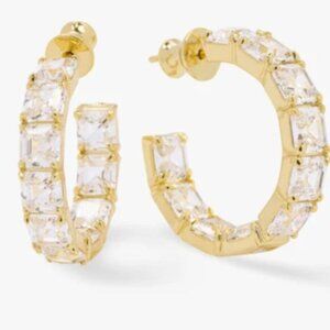 Melinda Maria The Queen's Hoops 1" Earrings